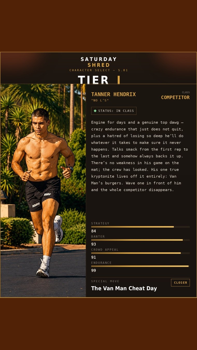 Saturday Shred member